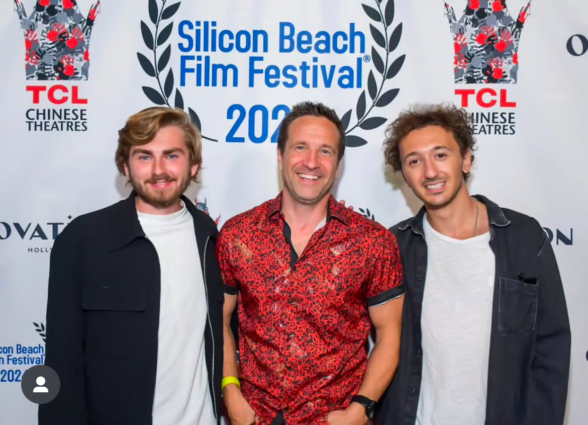 Rafael Mamam and collaborators at the Silicon Beach Film Festival, TCL Chinese Theatres